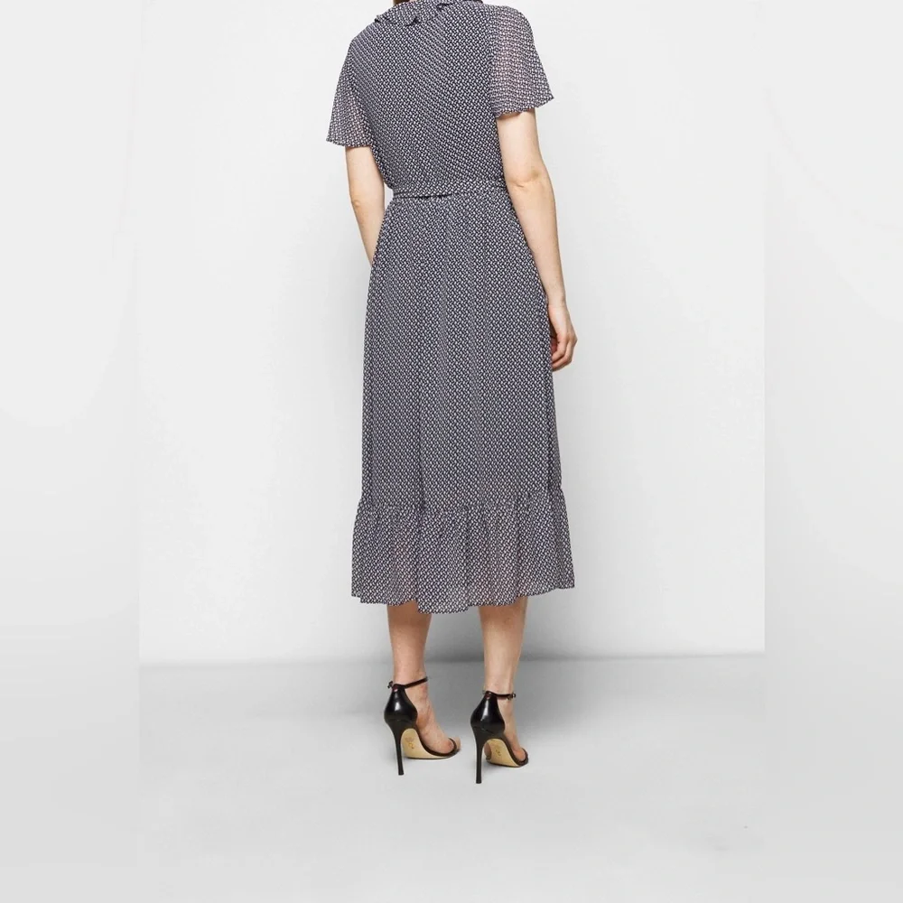 Michael Michael Kors‎ Wrap Dress Ruffle Midi Dress